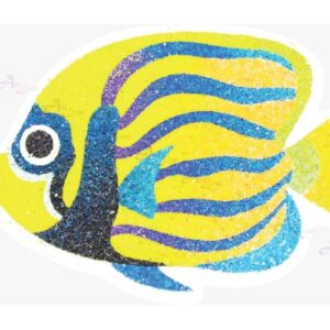 Sand-art-Magnet-Angelfish with watermark
